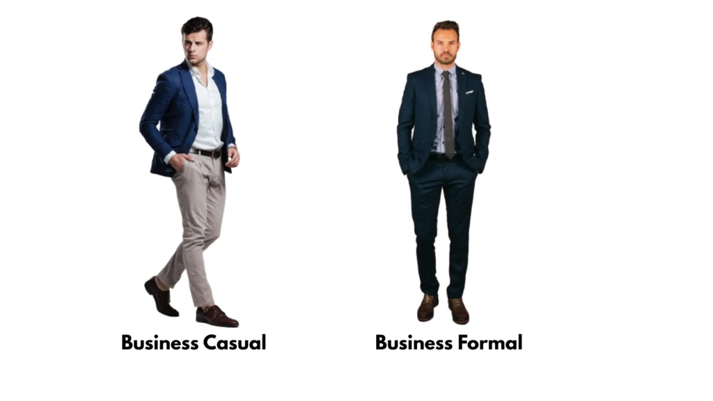 business casual men