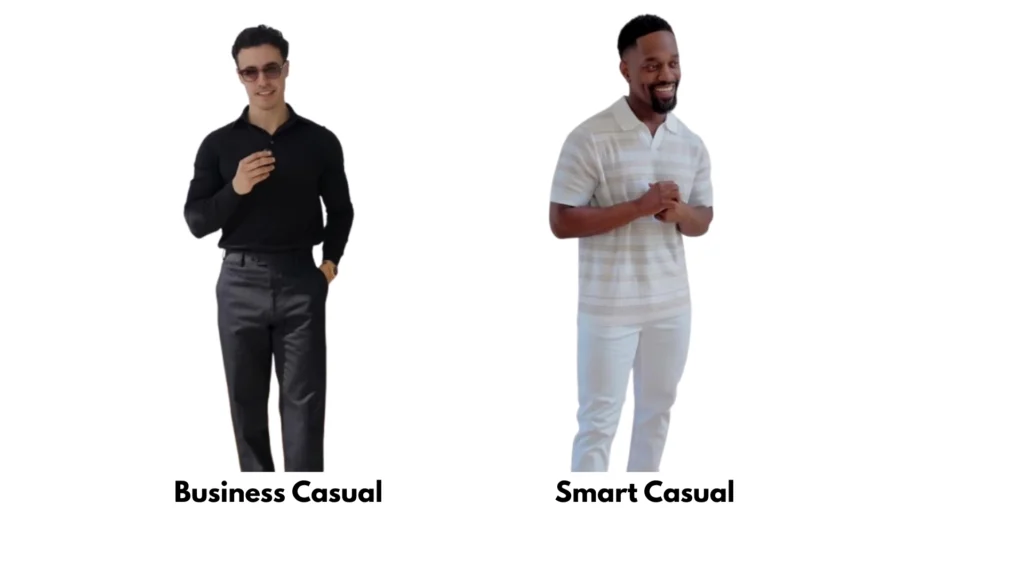 business casual men