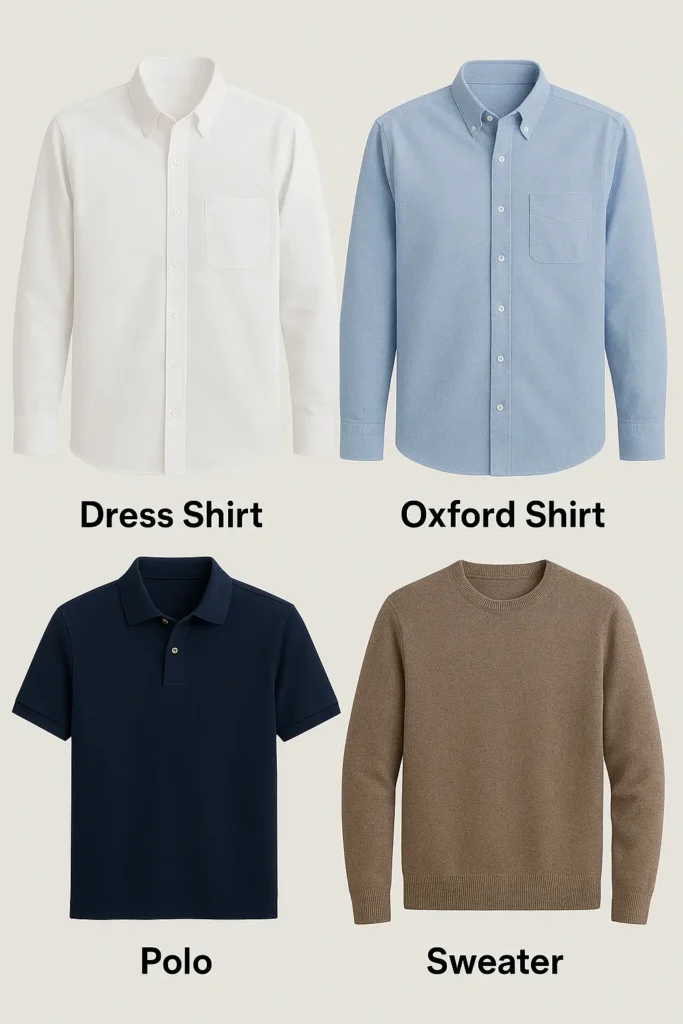 business casual men outfits