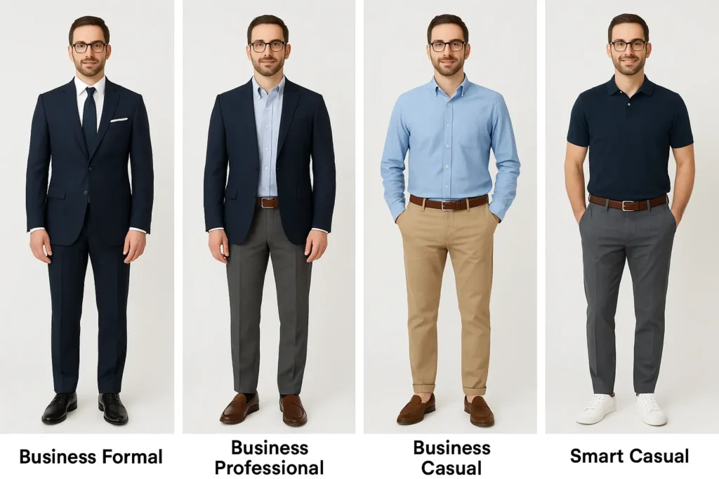 business casual attire for men