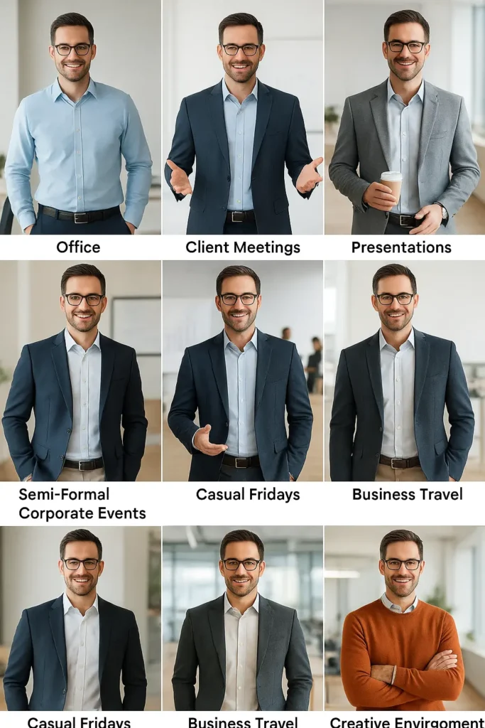 business casual clothes men